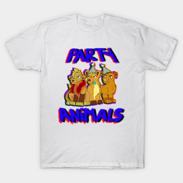 Party Animals T-Shirt by RockyHay